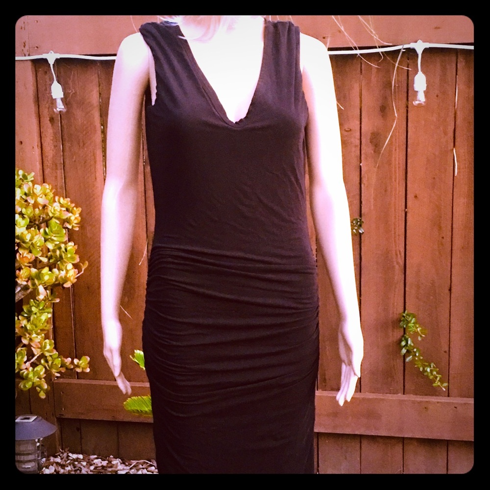 James Perse Long Body-Con Dress